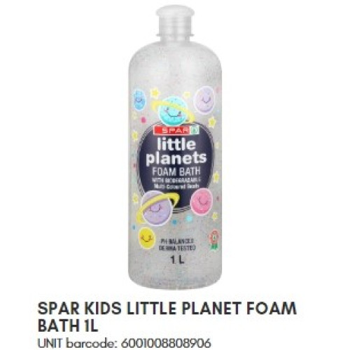 SPAR KIDS F/BATH LITTLE PLANET 1L (RF